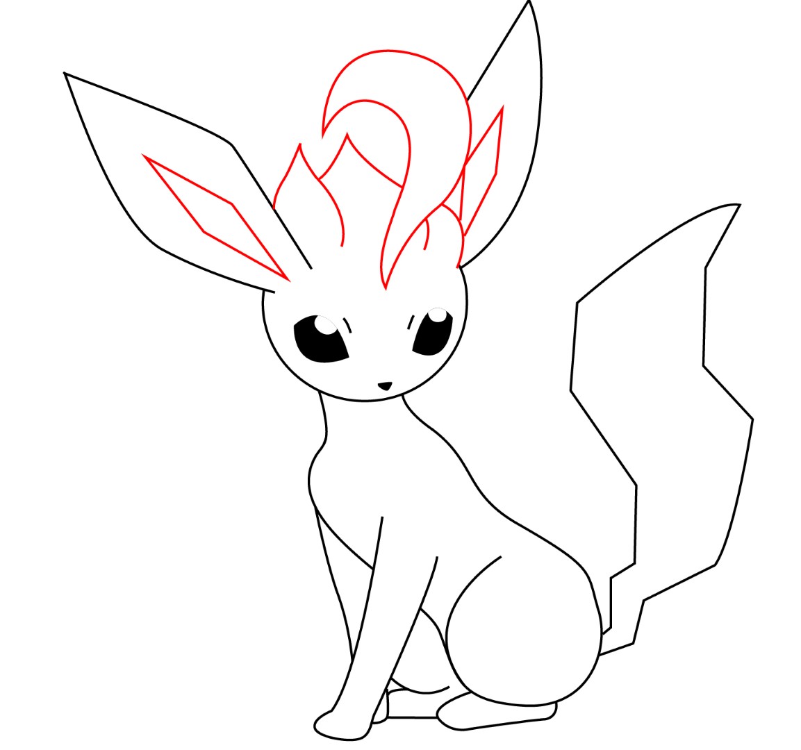 How To Draw Leafeon.