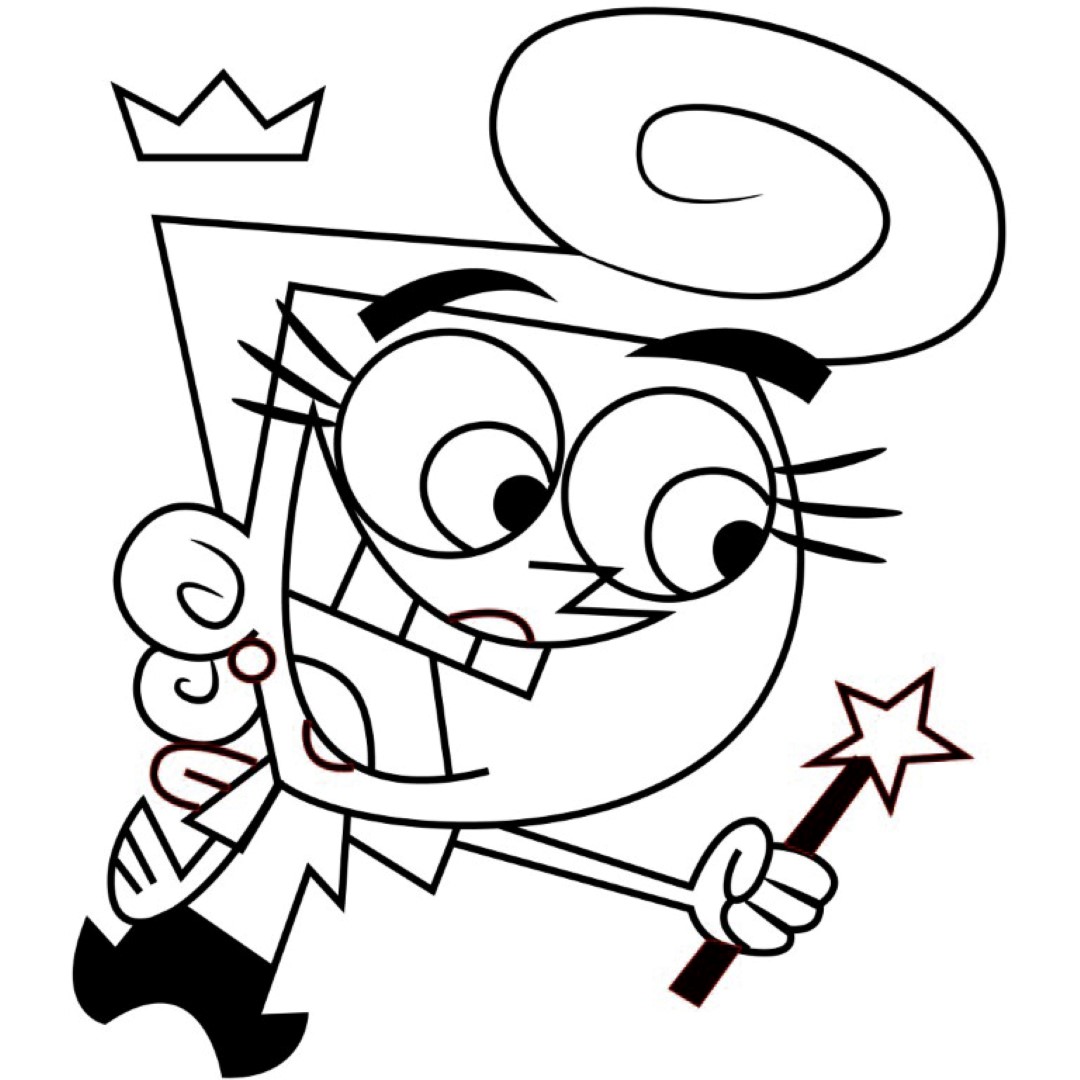 fairly odd parent coloring pages - photo #21