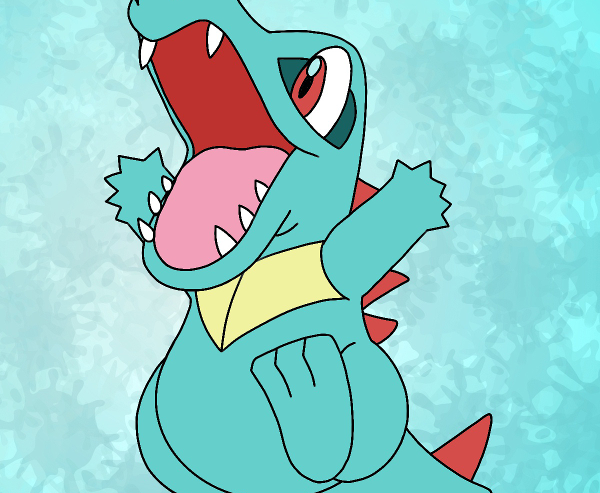 How To Draw Totodile Pokemon - Draw Central