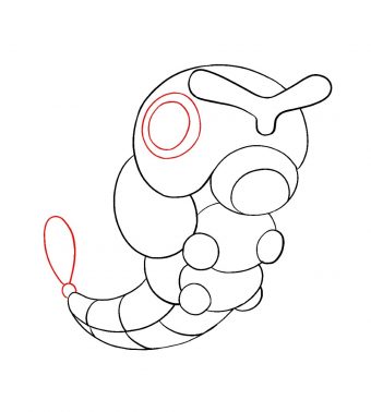 pokemon coloring pages caterpie
