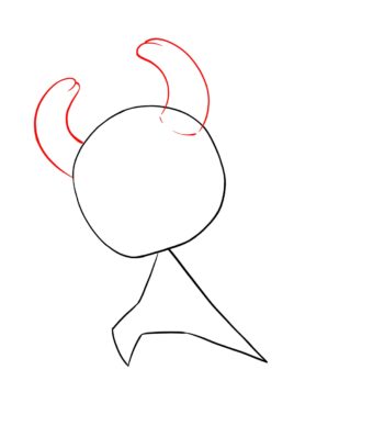 How To Draw Hollow Knight Step 3
