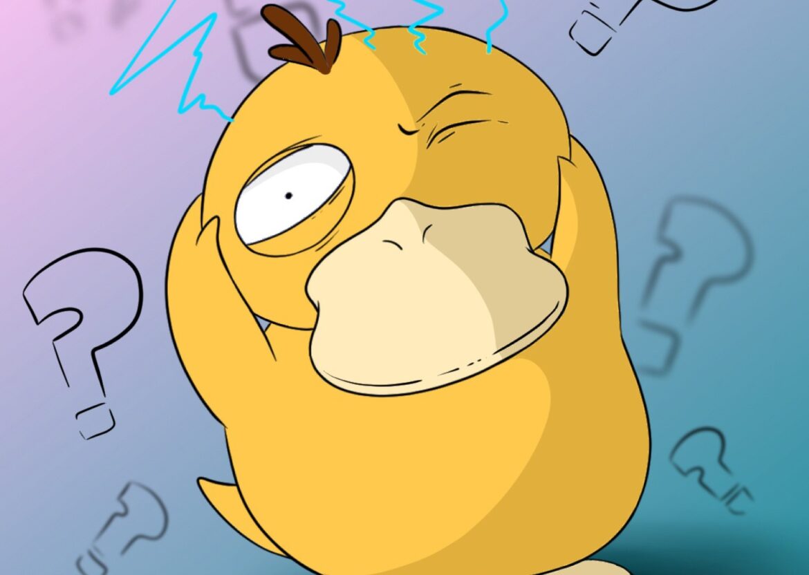 How To Draw Psyduck Pokemon.