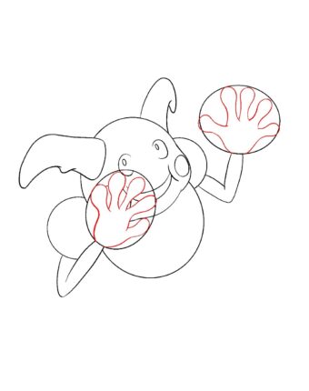 How To Draw Mr Mime Step 10