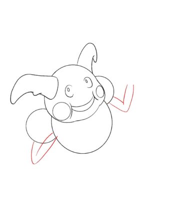 How To Draw Mr Mime Step 8