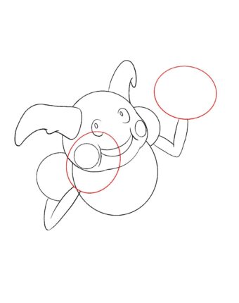 How To Draw Mr Mime Step 9