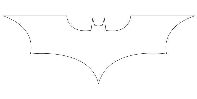 How To Draw The Batman Logo Draw Central