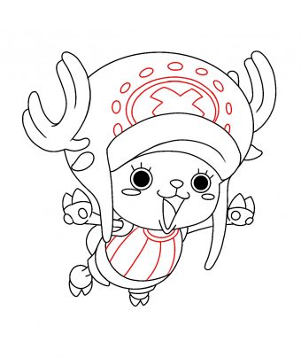 How To Draw Tony Tony Chopper From One Piece Draw Central