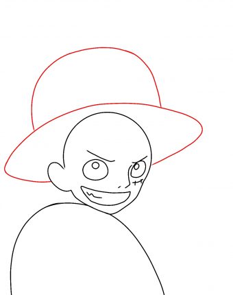 How To Draw Monkey D Luffy From One Piece Draw Central