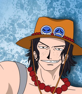 How To Draw Portgas D Ace From One Piece Draw Central