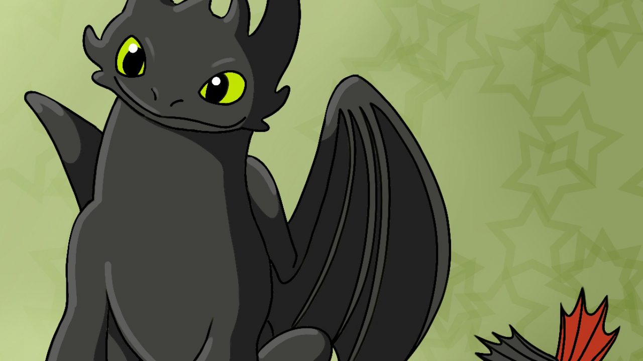 How To Draw Toothless From How To Train Your Dragon Draw Central
