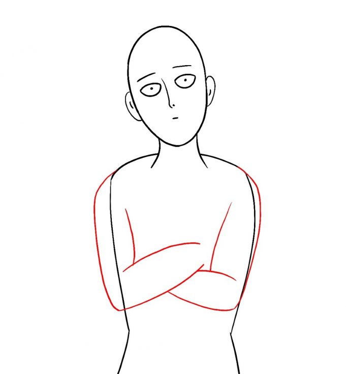 How To Draw Saitama From One Punch Man Draw Central