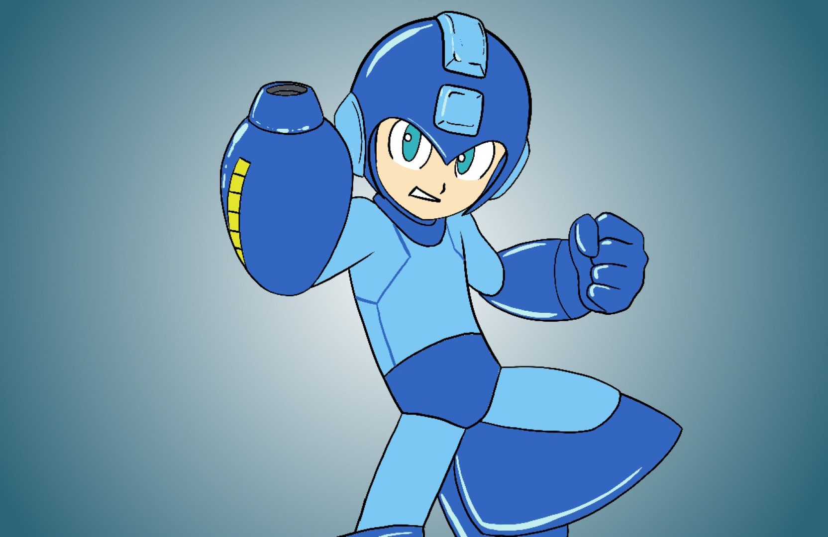 How To Draw Mega Man  Draw Central
